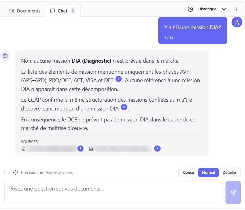 Question posée au dossier dans Penko, avec la réponse et ses sources